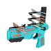 Airplane Auto Launcher Toy with 4PCS Foam Glider Planes for Kids